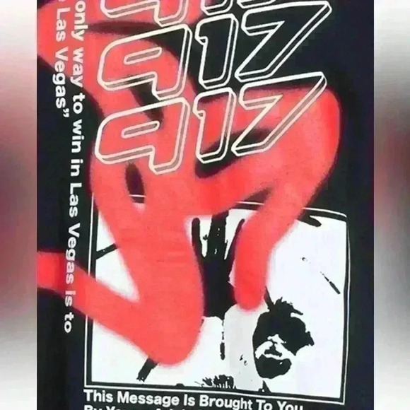 Men’s Graphic 917 Black Logo Tee size Small New with tags - Picture 3 of 4